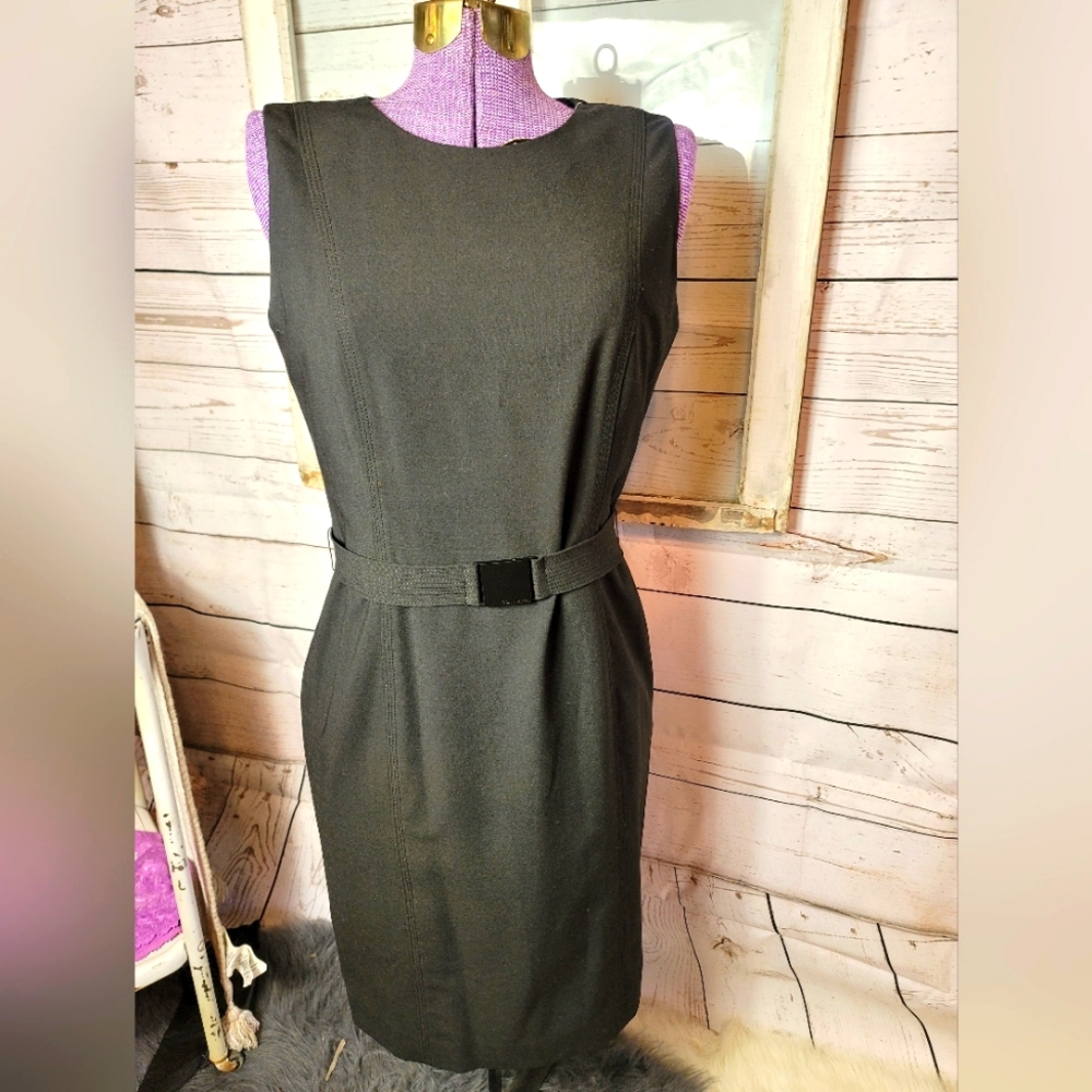 Black Calvin klein dress